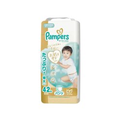 帮宝适 日本Pampers帮宝适一级帮婴儿拉拉裤XL码42片