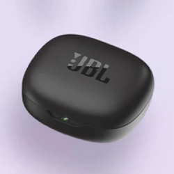 JBL WAVE FLEX 2 半入耳式真无线降噪蓝牙耳机 曜石黑