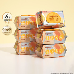 德佑 婴儿手口湿巾加厚尊享版 新生儿手口屁屁湿纸巾65g 80抽6包