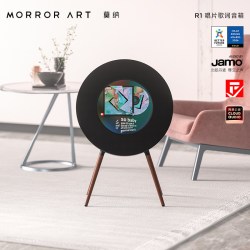 MORRORART MORROR ART R1唱片歌词音箱黑胶悬浮字幕蓝牙音响