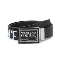VERSACE JEANS COUTURE 男士皮革板扣式双面皮带腰带