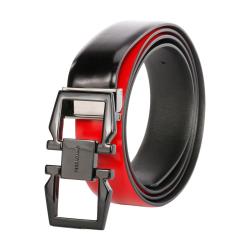 Salvatore Ferragamo FERRAGAMO 菲拉格慕男式双面皮黑红可裁剪商务休闲皮带