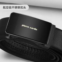 皮尔·卡丹 JEANS 皮尔卡丹皮带男士送老公真皮商务自动扣轻奢裤腰带