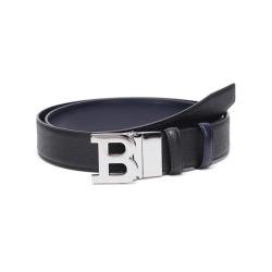 BALLY 【双面】男士板扣式皮带腰带