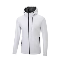 361° 男子冬季梭织加绒外套保暖舒适休闲潮流开衫风衣652444602