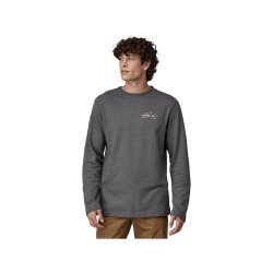 Patagonia 自营欧洲直邮Patagonia Unity Fitz男士棉抓绒圆领黑色卫衣