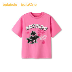 巴拉巴拉 balaOne 女童短袖T恤速干凉感