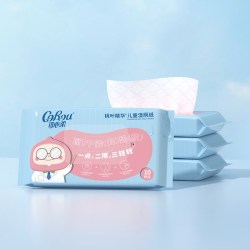 可心柔 桃叶湿厕纸10抽4包