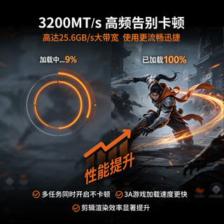 Centremix芯联创 DDR4 3200MHz 三星颗粒 8GB*2条 台式机内存