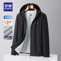 罗蒙 秋季新款连帽夹克外套