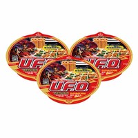 88VIP:日清食品 日清方便面UFO鱼香肉丝风味代餐零食夜宵泡面124g*3碗