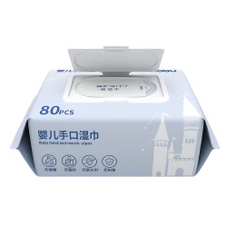 卡布 5包卡布星空城堡新生婴儿手口屁专用湿巾高级宝宝家用大小包便携
