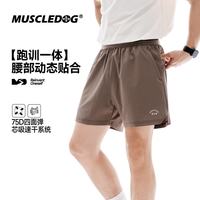 肌肉狗 26年新款速干梭织运动短裤男肌理轻薄休闲训练健身四分裤