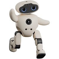 越伴 Luvbotics 小伴机器人 自主双足行走 家庭陪伴具身智能