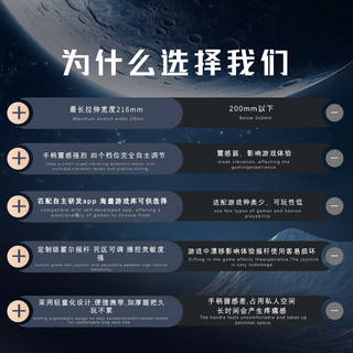 abxylute S8拉伸游戏手柄 蓝牙Type-C双模 蓝色