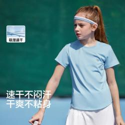 巴拉巴拉 吸湿速干女童短袖t恤