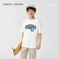 巴拉巴拉 balaOne儿童短袖t恤吸湿速干衣