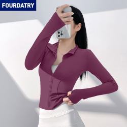 FOURDATRY 外穿显瘦紧身修身瑜伽服普拉提健身跑步运动瑜