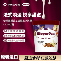 哈根达斯 香草碧根果冰淇淋 460ml