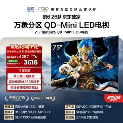 雷鸟 鹤6 26款 75R69A 液晶电视 75英寸