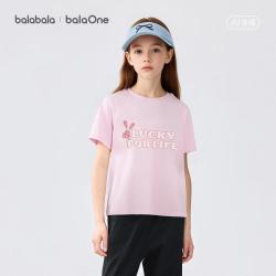 巴拉巴拉 女童短袖t恤