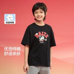 巴拉巴拉 纯棉透气男女童短袖t恤