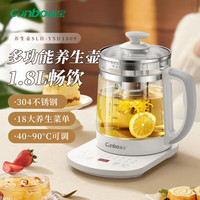 康宝 养生壶 煮茶壶电烧水壶 304不锈钢恒温水壶 保温烧水一体电热水壶花茶壶 配滤网 SLH-YSH1809