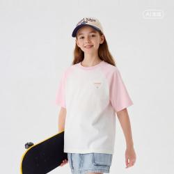 巴拉巴拉 吸湿速干男女童短袖T恤