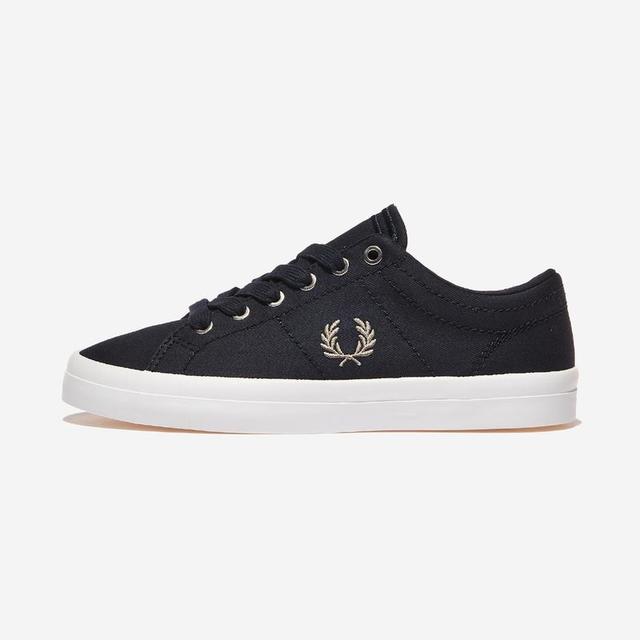 FRED PERRY Baseline Twill 男士休闲鞋时尚舒适皮鞋 B7304 Navy/Warm Grey(V51)