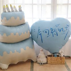 寻年味 ins风生日数字气球男女孩儿童5周岁宝宝户外拍照派对装饰场景布置