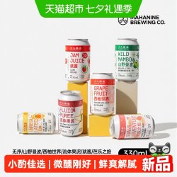 大九酿造 精酿啤酒水果西打西柚金桔油柑芒果海盐古斯果泥混搭罐装