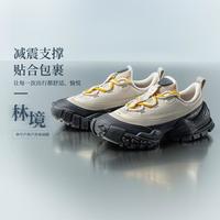 李宁 户外鞋女鞋CF-溯林境圆头女士鞋子时尚经典低帮户外运动鞋