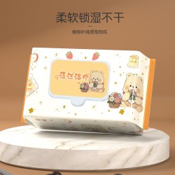 倦透 婴儿湿巾加厚大湿纸巾手口专用屁宝宝幼儿童湿纸巾新生儿温和亲肤
