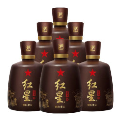 红星 百年 醇和 紫坛 43%vol 浓香型白酒 500ml 单瓶装