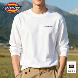 Dickies 纯棉T恤 男款 秋天白 L