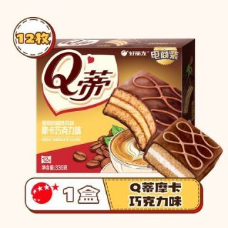 好丽友 Q蒂蛋糕 摩卡巧克力味 12枚装 336g（新日期现货）