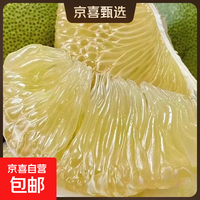 京喜加 青皮发货收到止水几天口感更佳】云南傣柚 白肉柚子新鲜柚子1粒装 2粒装-单果净重1.5-2斤