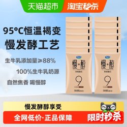 君乐宝 慢醇 风味发酵乳 原味炭烧 150g