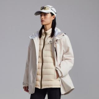 美特斯邦威 秋冬季男女同款华夏之壳户外露营运动功能羽绒服