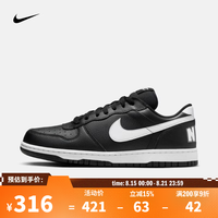 NIKE 男子BIG NIKE LOW运动休闲鞋 355152-016 44.5