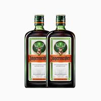 野格 700ml*2瓶力娇酒圣鹿头利口酒德国洋酒威士忌