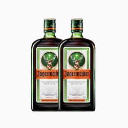 野格 700ml*2瓶力娇酒圣鹿头利口酒德国洋酒威士忌