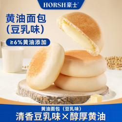 豪士 代餐 豆乳味面包 黄油豆乳350g