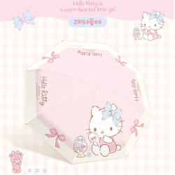 温诗欧 三丽鸥KT猫晴雨两用伞