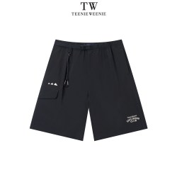 TeenieWeenieMen 防水防晒刺绣松紧腰带男士短裤