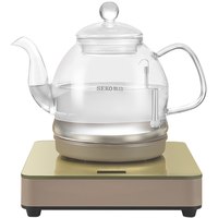 移动端：SEKO W13底部上水电热水壶全自动玻璃烧水壶家用泡茶壶电茶炉