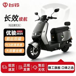 台铃 优骏2025超能版电动摩托车长续航电瓶车男电摩电动车通勤出行72V24A