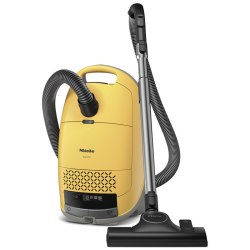 Miele 家用有线卧式强力吸尘器地毯宠物猫毛吸尘机M1暖阳黄
