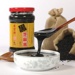 崔字牌 中华崔字牌小磨黑芝麻酱麻汁凉拌做芝麻糊300g