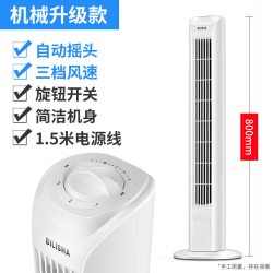 碧利沙塔扇电风扇家用摇头大厦扇卧室遥控落地扇母婴轻音无叶风扇